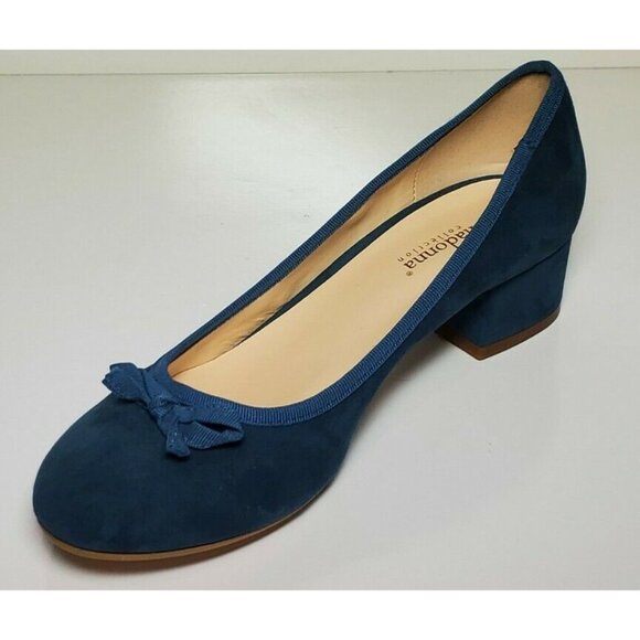 PRIMADONNA COLLECTION WOMEN'S EURO 39 BOW COLOR- BLUE JEAN NEW PD011340050MI - Picture 8 of 12